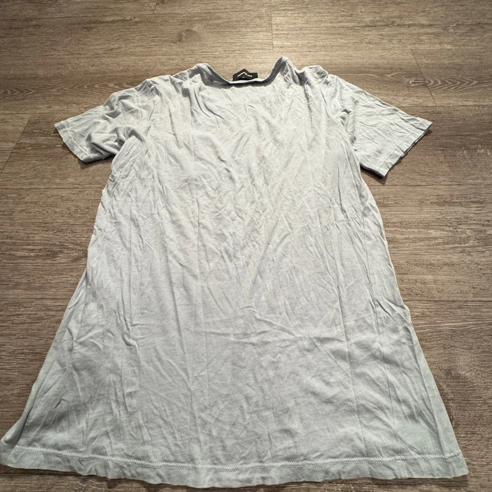 The Kooples Shirt Mens M Floral Pocket Tee Cotton Y2K Minimalist Streetwear